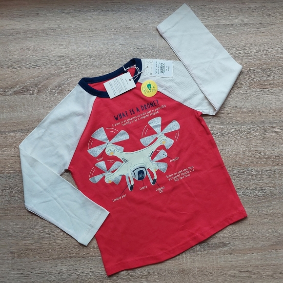 Mini Boden nwt drone tee 5-6 years - Picture 4 of 11